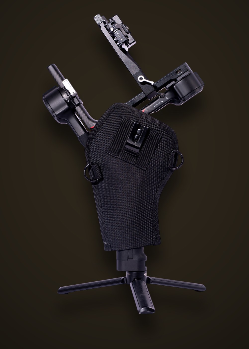 A.S.H Gimbal Holster, ballistic nylon detail